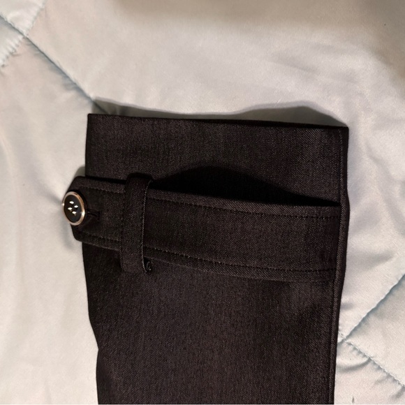 Kasper Women’s Charcoal Gray belted blazer - Picture 7 of 9